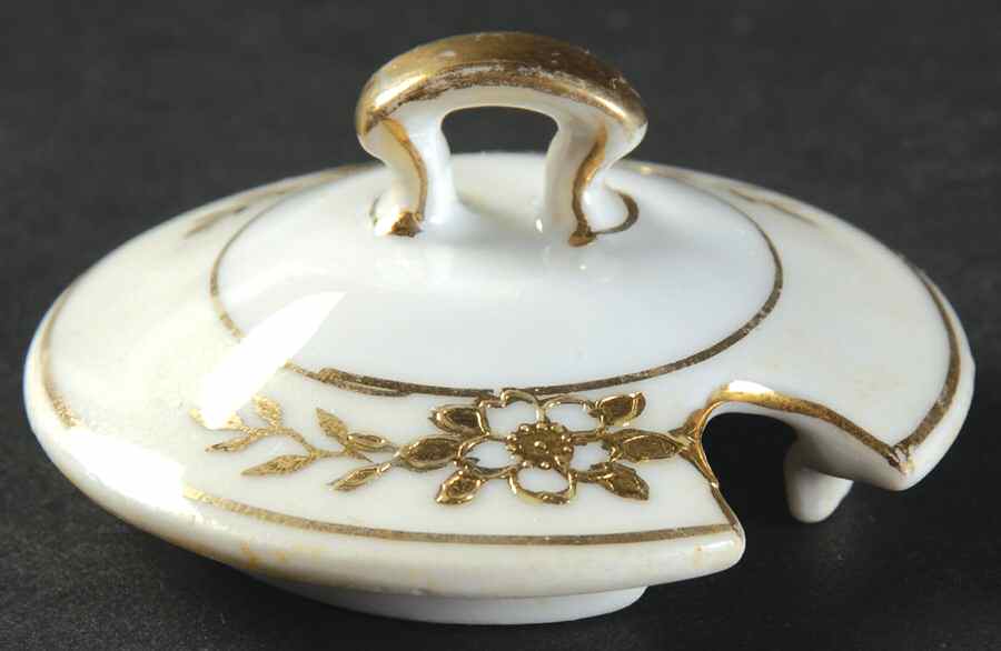 N1097 Lid for Mustard with Attached Underplate by Noritake-1
