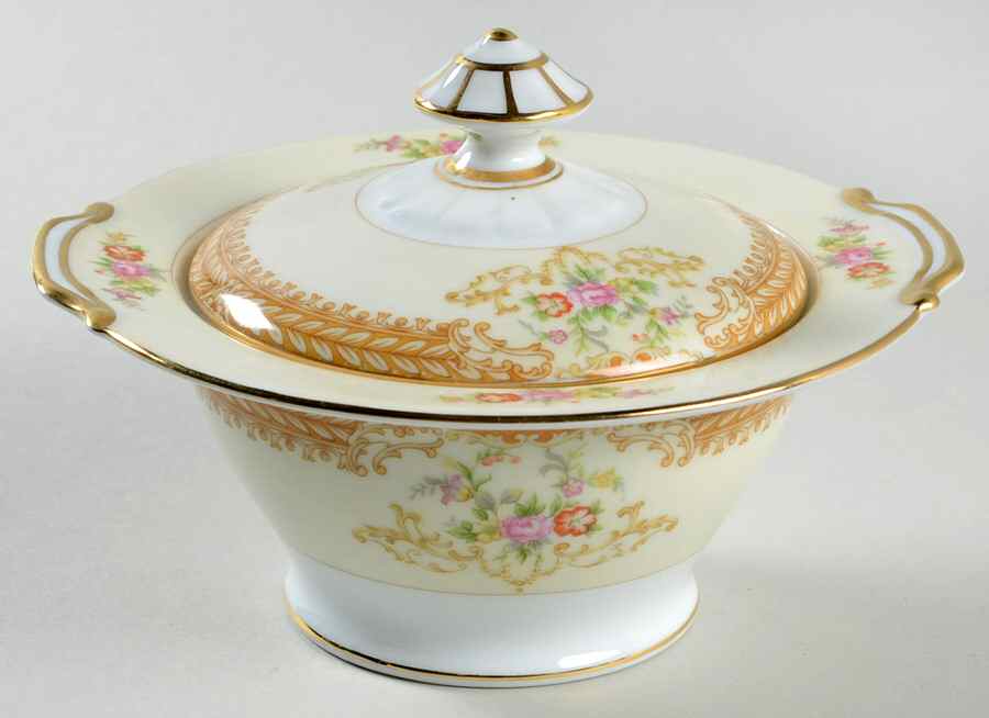 N1101 Sugar Bowl & Lid by Noritake-1