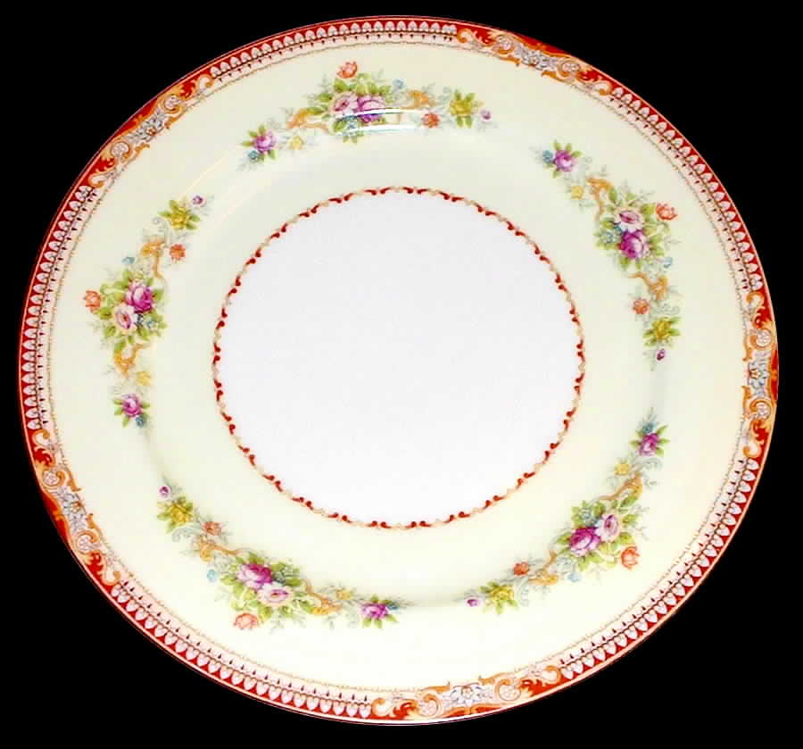 NAT22 Dinner Plate by National China-1