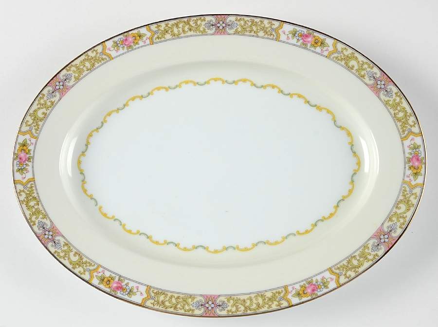 N1104 11" Oval Serving Platter by Noritake-1
