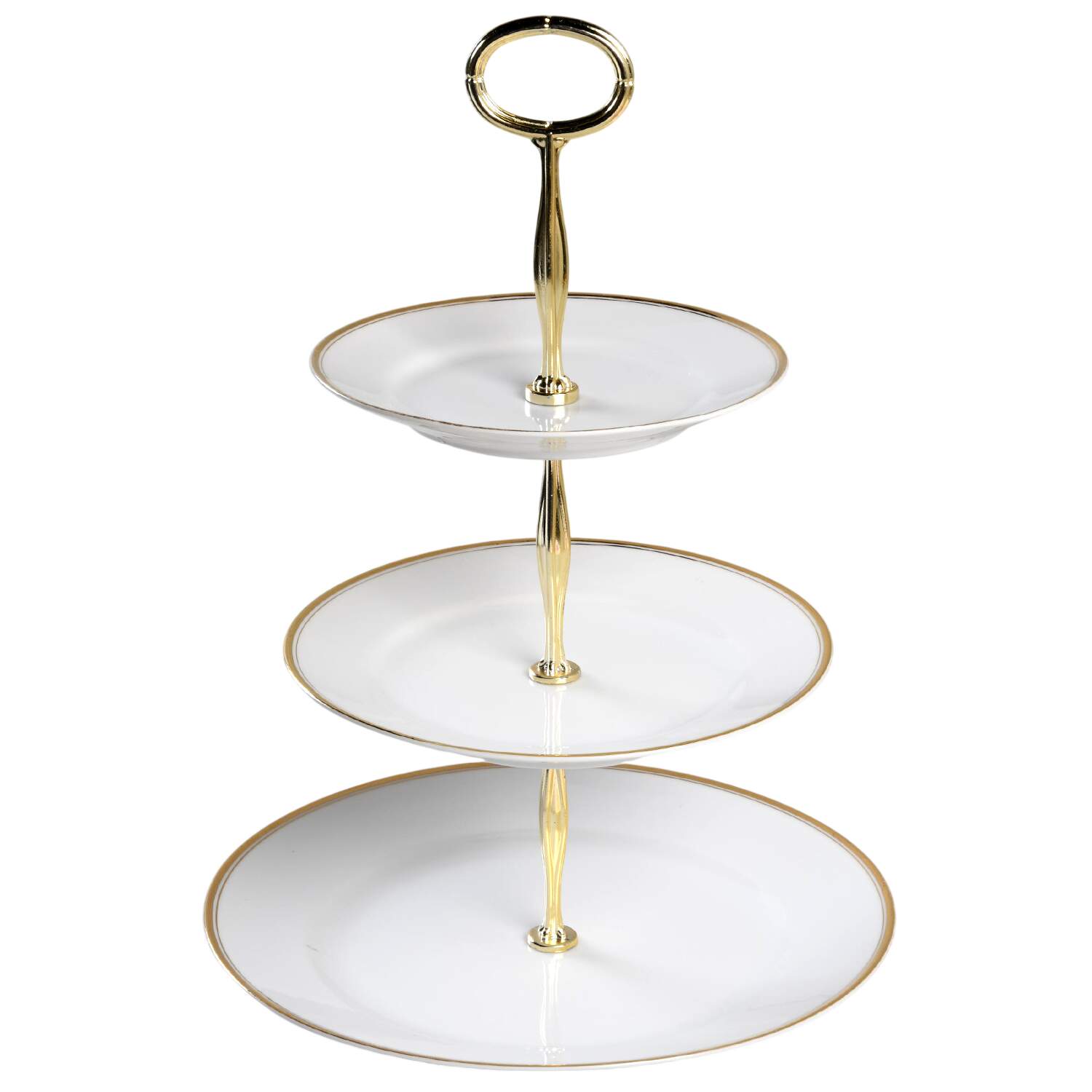 Bonair 13 7/8"-14 1/4" 3-Tiered Serving Tray(DP,SP,BB) HC by Noritake-1