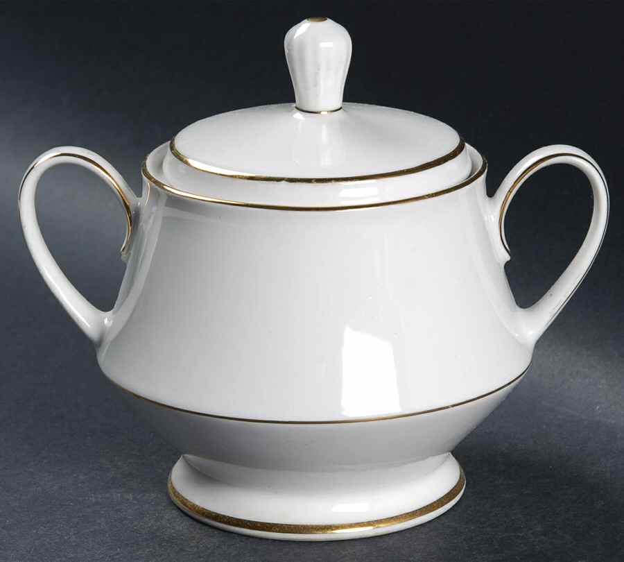 Regency Gold Sugar Bowl & Lid by Noritake-1