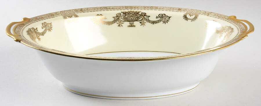 Goldana 10" Oval Vegetable Bowl by Noritake-1