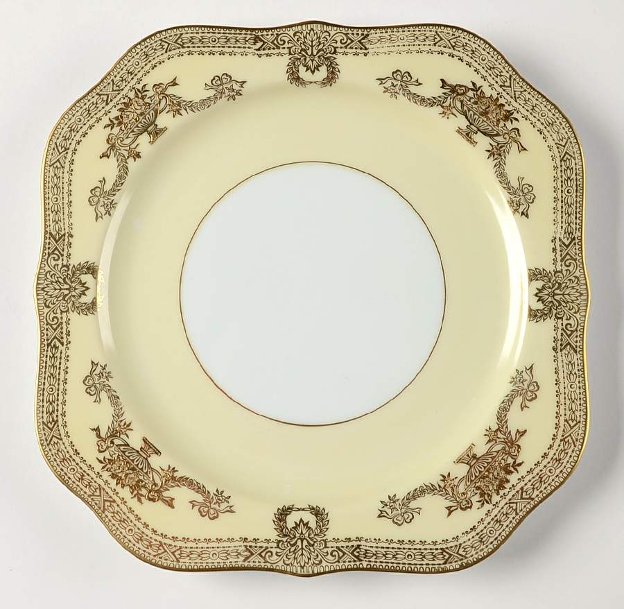 Goldana Square Salad Plate by Noritake-1