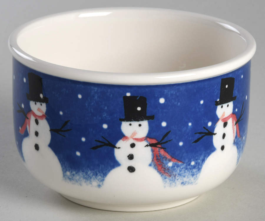 Winter Wonderland Sugar Bowl No Lid by Nikko-1