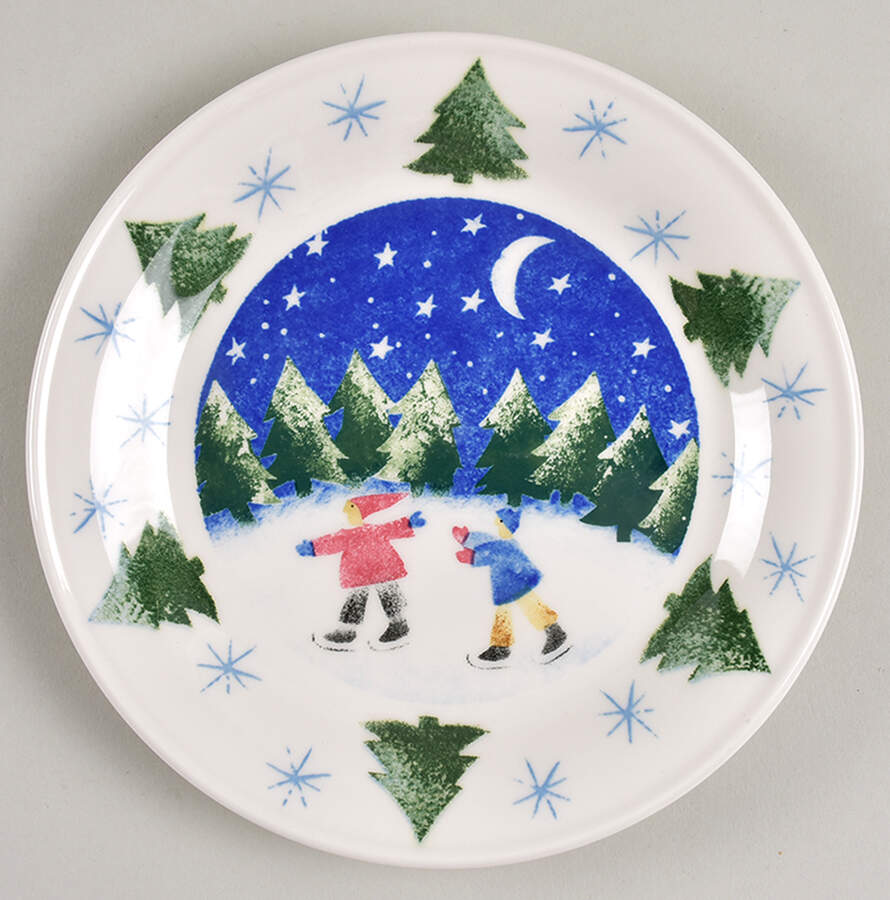 Winter Wonderland Bread & Butter Plate by Nikko-1