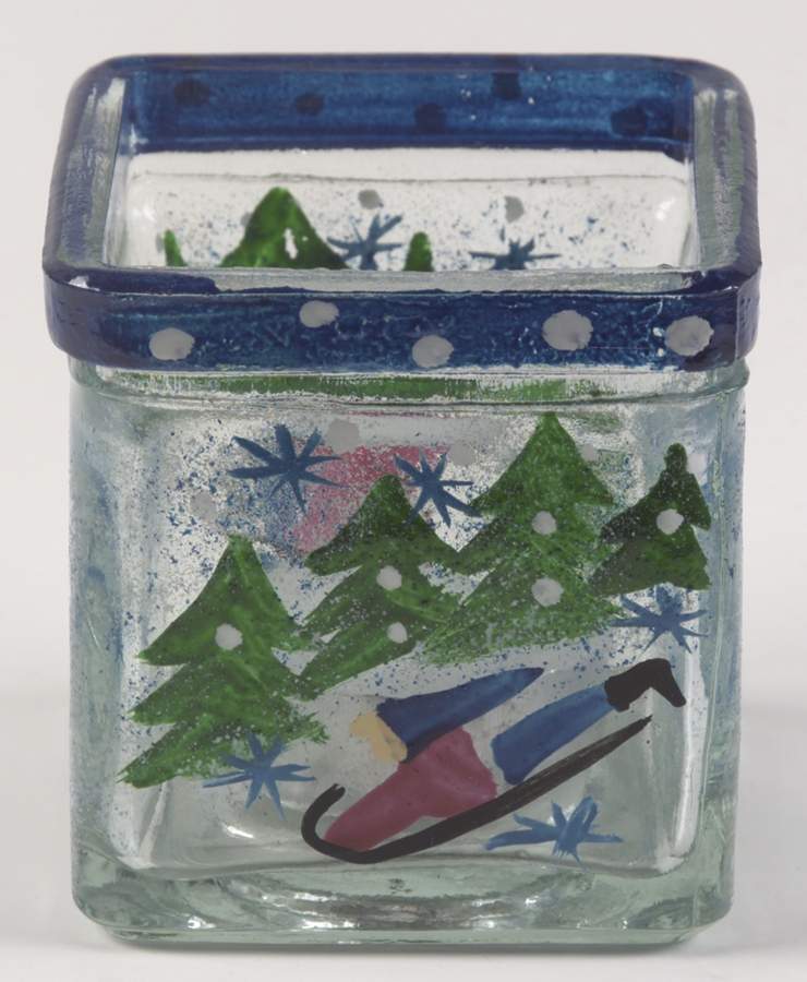Winter Wonderland Glassware Votive Candleholder by Nikko-1