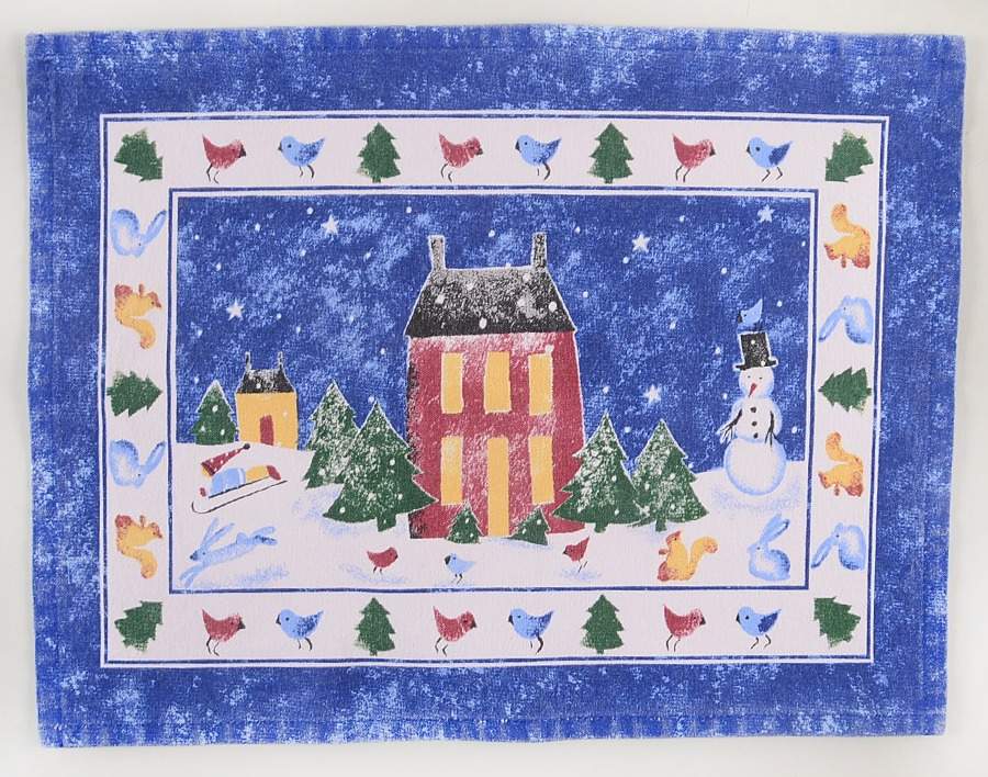Winter Wonderland Cloth Placemat by Nikko-1