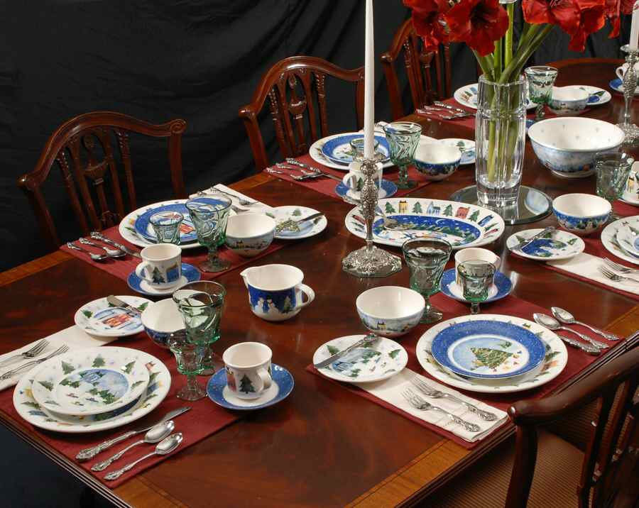 Winter Wonderland 51 Piece Estate Set by Nikko-1