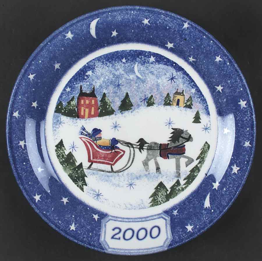 Winter Wonderland 2000 Collector Plate by Nikko-1