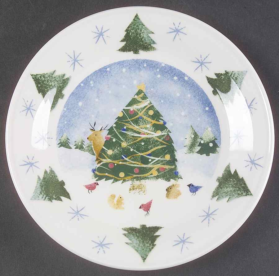 Winter Wonderland Bread & Butter Plate by Nikko-1