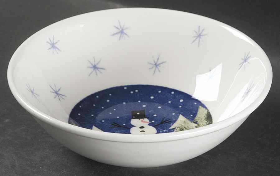 Winter Wonderland Coupe Cereal Bowl by Nikko-1
