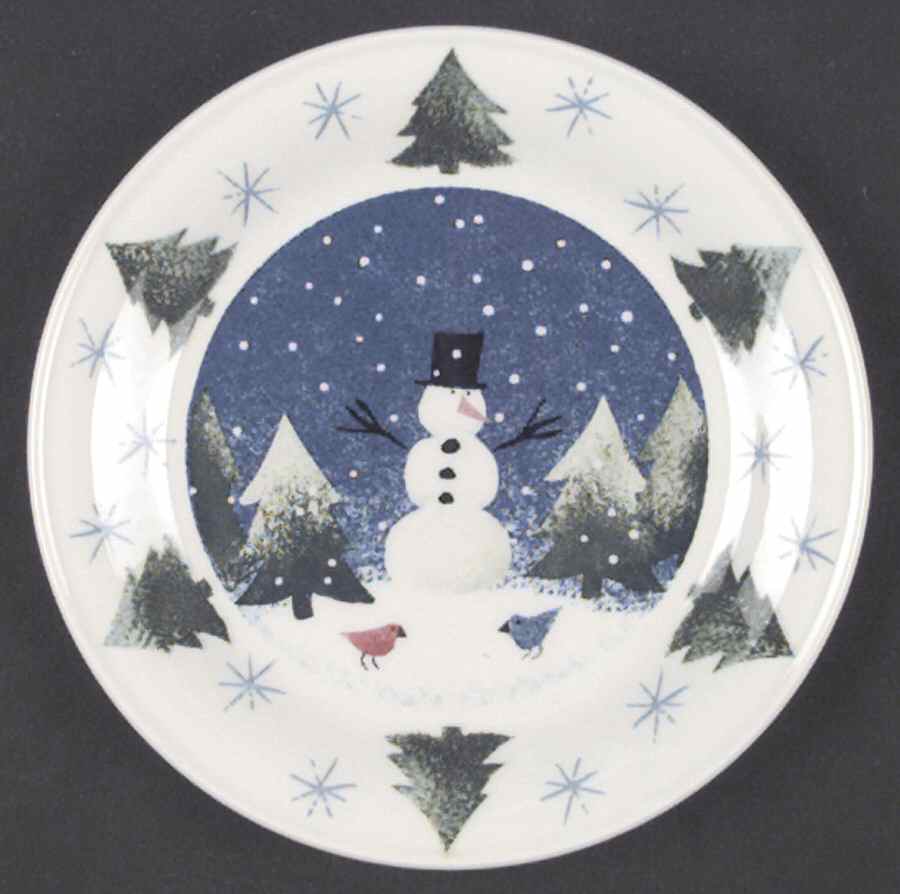 Winter Wonderland Bread & Butter Plate by Nikko-1