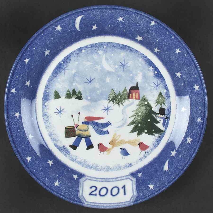 Winter Wonderland 2001 Collector Plate by Nikko-1