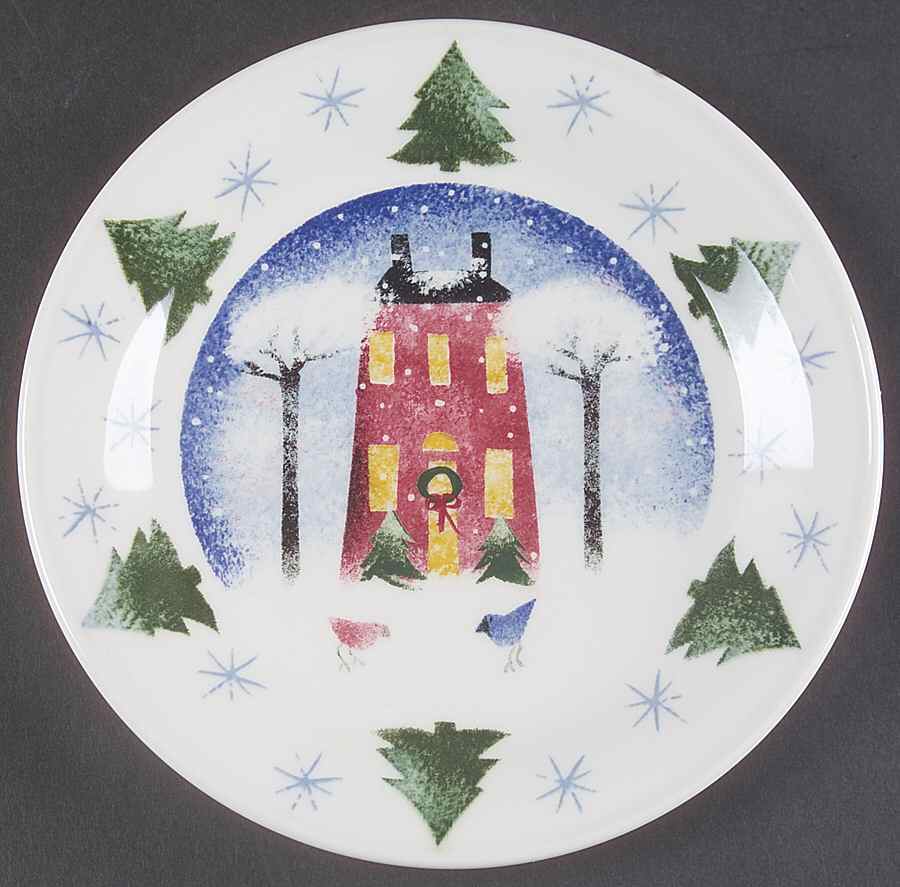 Winter Wonderland Bread & Butter Plate by Nikko-1