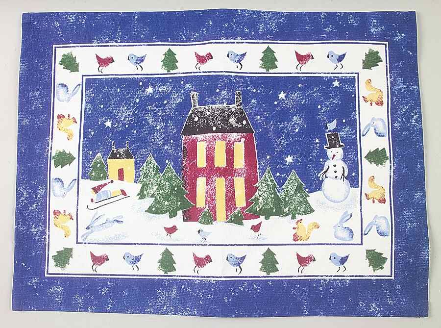 Winter Wonderland Cloth Placemat by Nikko-1