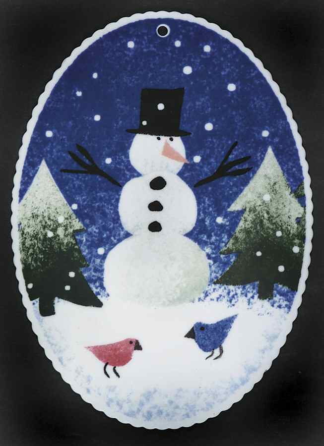 Winter Wonderland Card Ornament by Nikko-1