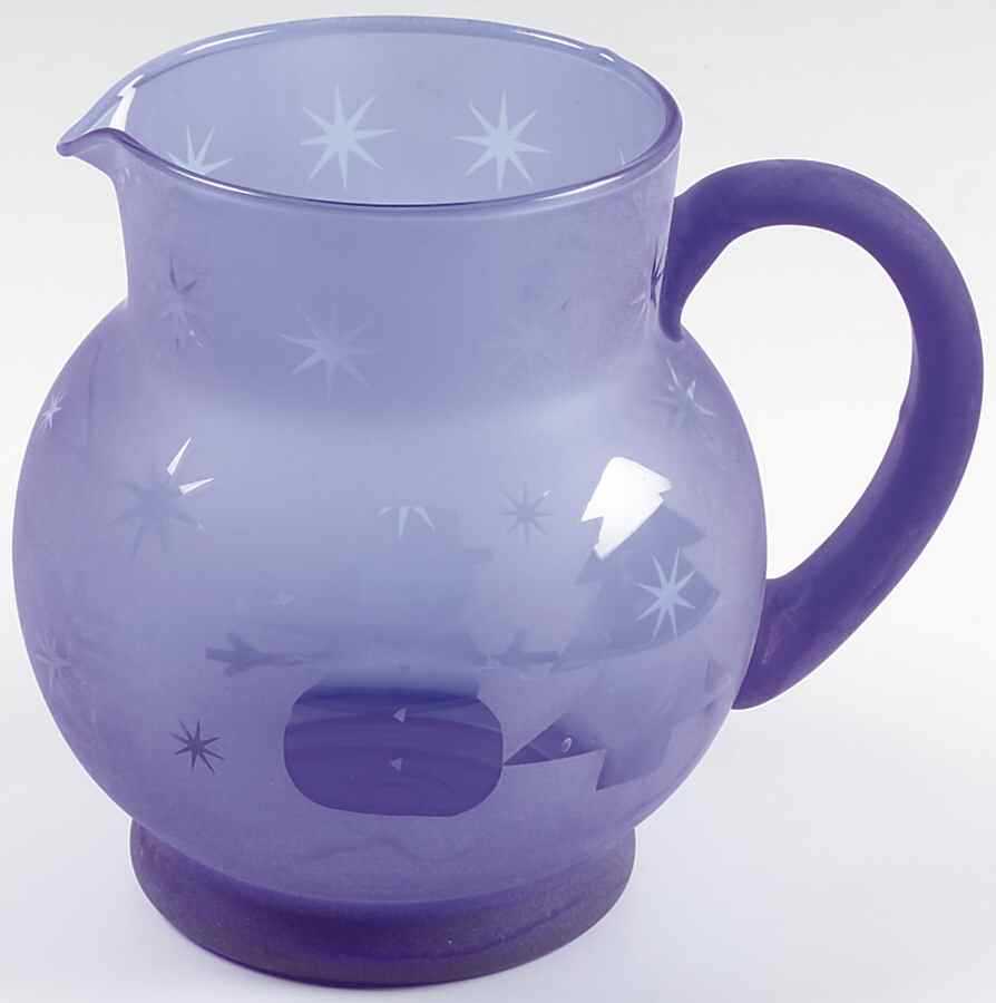 Winter Wonderland 56 Oz Glassware Pitcher by Nikko-1