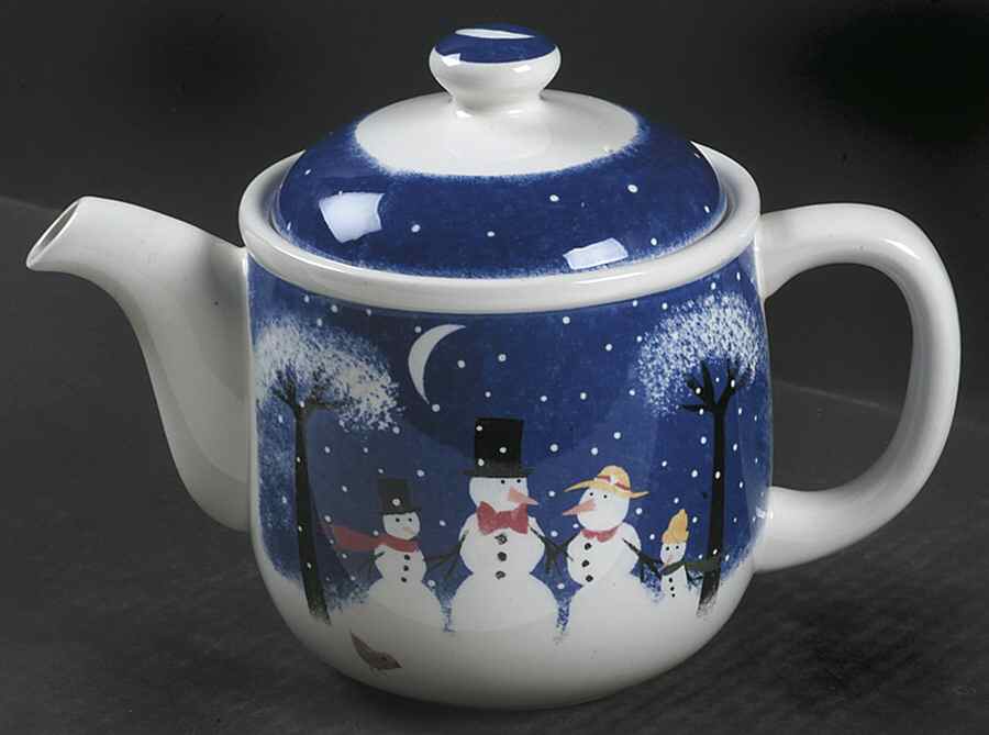 Winter Wonderland Teapot & Lid by Nikko-1