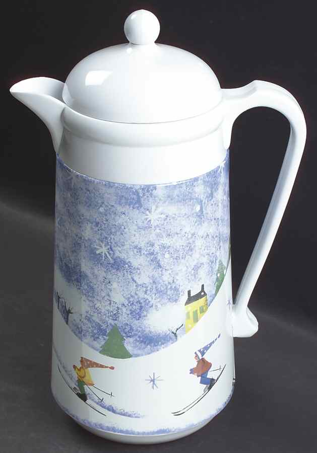 Winter Wonderland Plastic Thermos/Carafe & Lid by Nikko-1