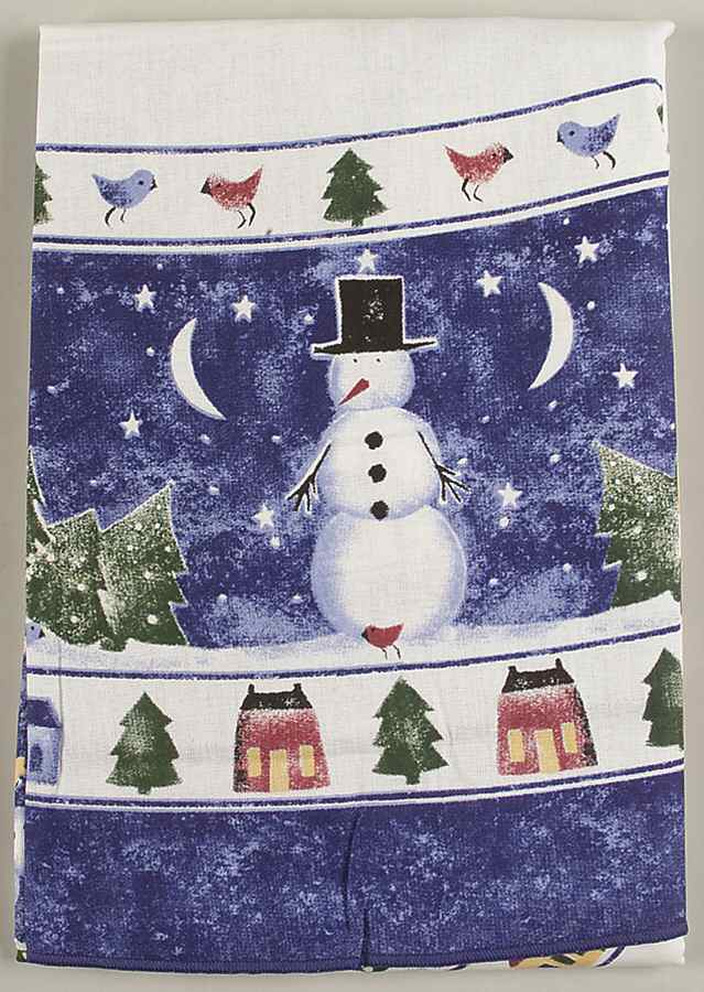 Winter Wonderland 60" X 84" Oblong Tablecloth by Nikko-1