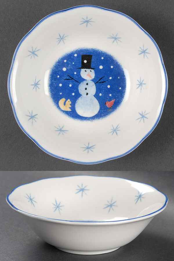 Winter Wonderland Dip Bowl for Chip & Dip Set by Nikko-1