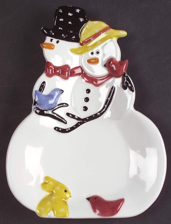 Winter Wonderland Figural Spoon Rest by Nikko-1
