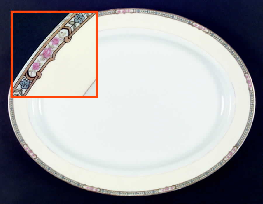 N1132 12" Oval Serving Platter by Noritake-1