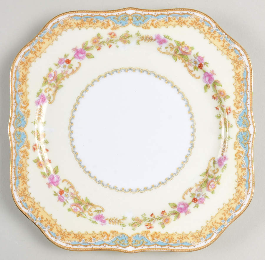 Goyel-Goyen Square Salad Plate by Noritake-1