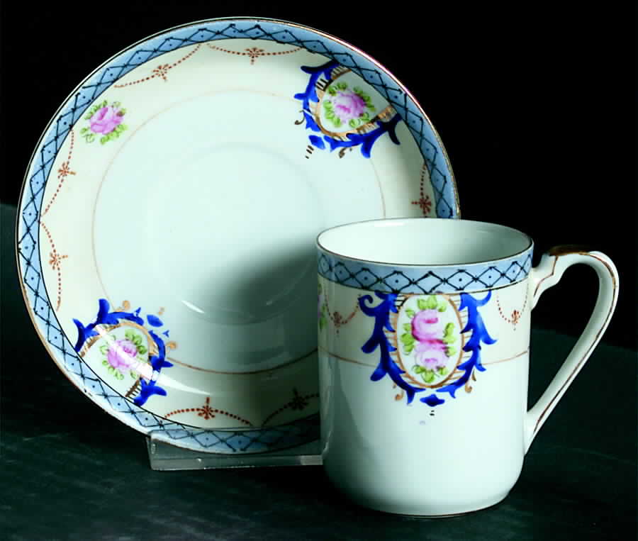 N1144 Chocolate Cup & Saucer Set by Noritake-1