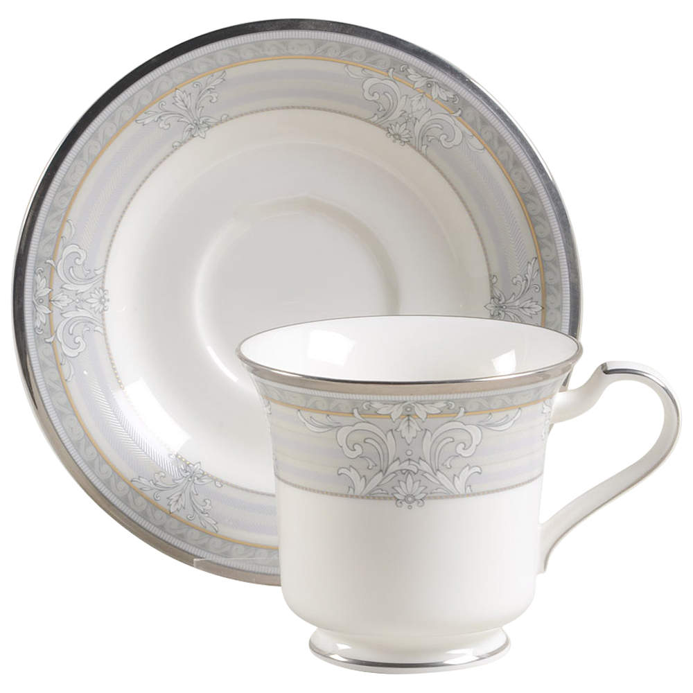Madison Court Footed Cup & Saucer Set by Noritake-1