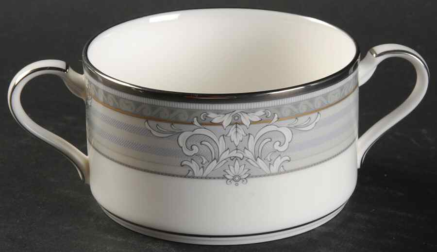 Madison Court Flat Cream Soup Bowl by Noritake-1