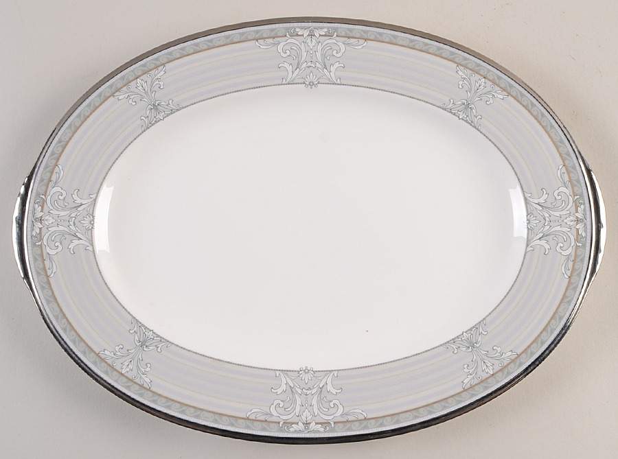 Madison Court 12" Oval Serving Platter by Noritake-1
