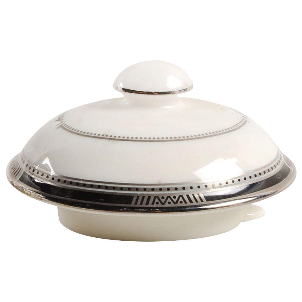 Gilded Platinum Lid for Tea/Coffee Pot by Noritake-1