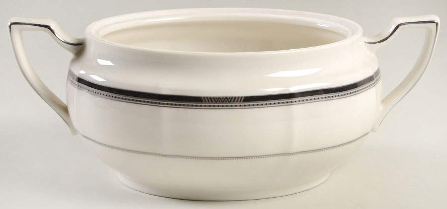 Gilded Platinum Oval Vegetable No Lid by Noritake-1