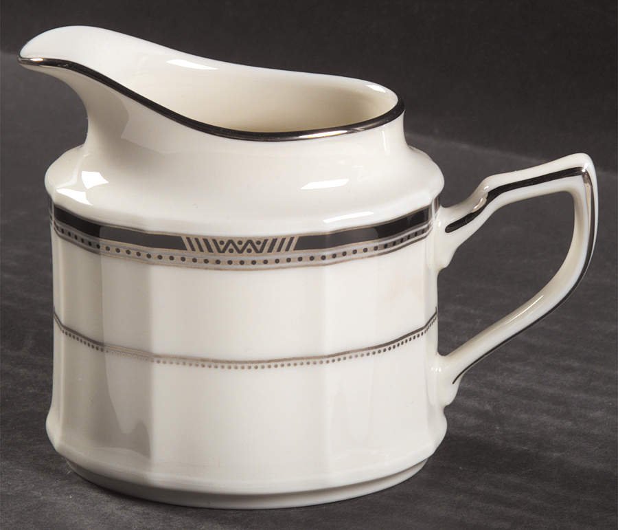 Gilded Platinum Creamer by Noritake-1