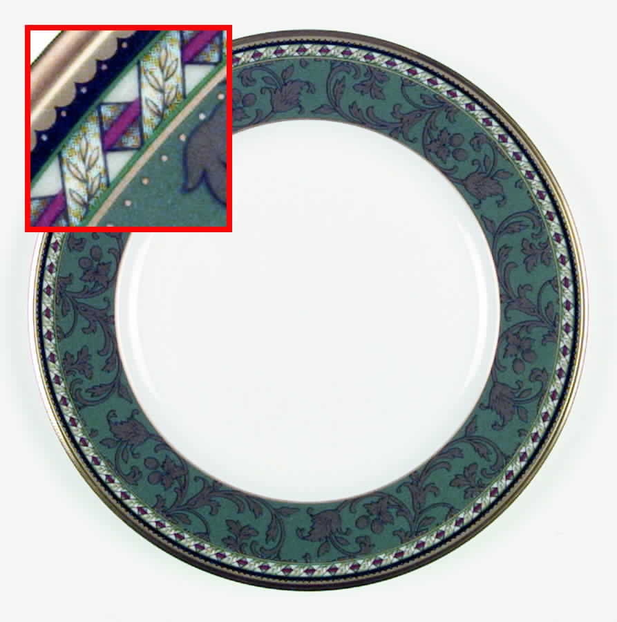 Langsdale Accent Luncheon Plate by Noritake-1
