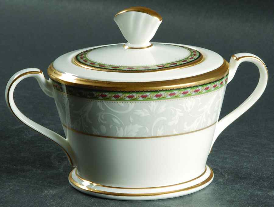 Langsdale Sugar Bowl & Lid by Noritake-1