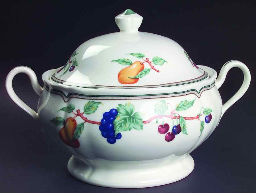 Orchard Estate Round Covered Vegetable by Noritake-1