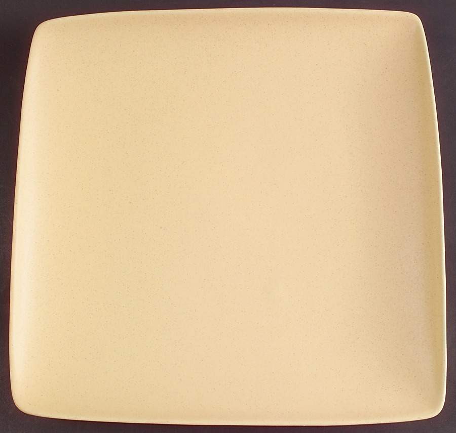 Colorwave Yellow Square Dinner Plate by Noritake-1