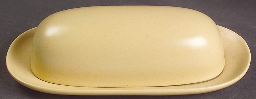 Colorwave Yellow 1/4 Lb Covered Butter by Noritake-1