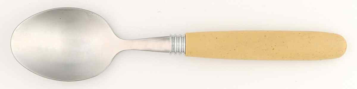 Colorwave Yellow Place/Oval Soup Spoon by Noritake-1