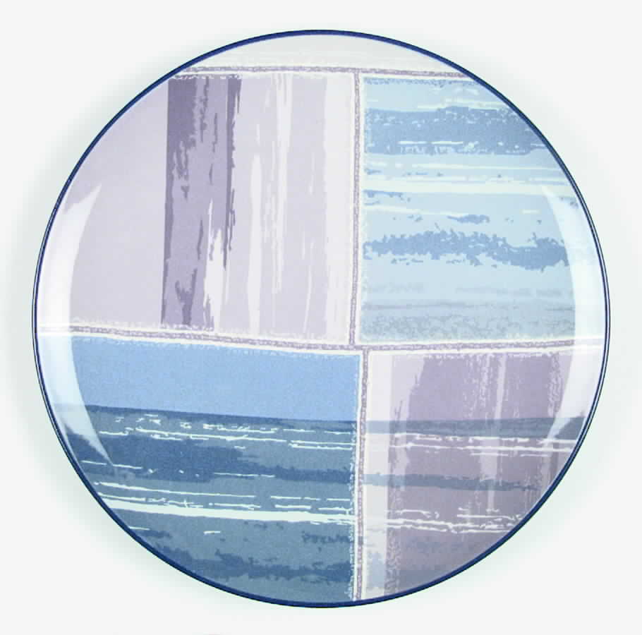 Wave Concerto Service Plate (Charger) by Noritake-1