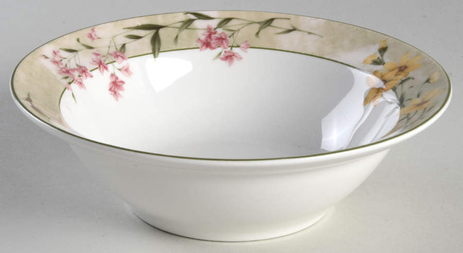Garden Sunrise Rim Cereal Bowl by Noritake-1