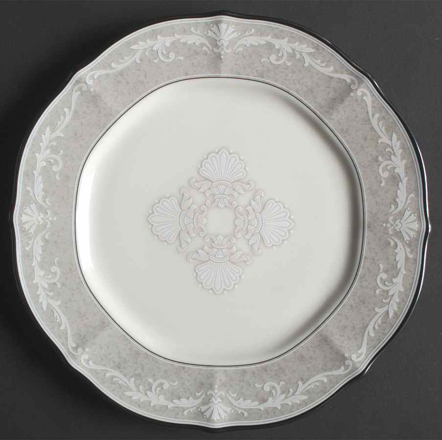 Imperial Lace Accent Luncheon Plate by Noritake-1