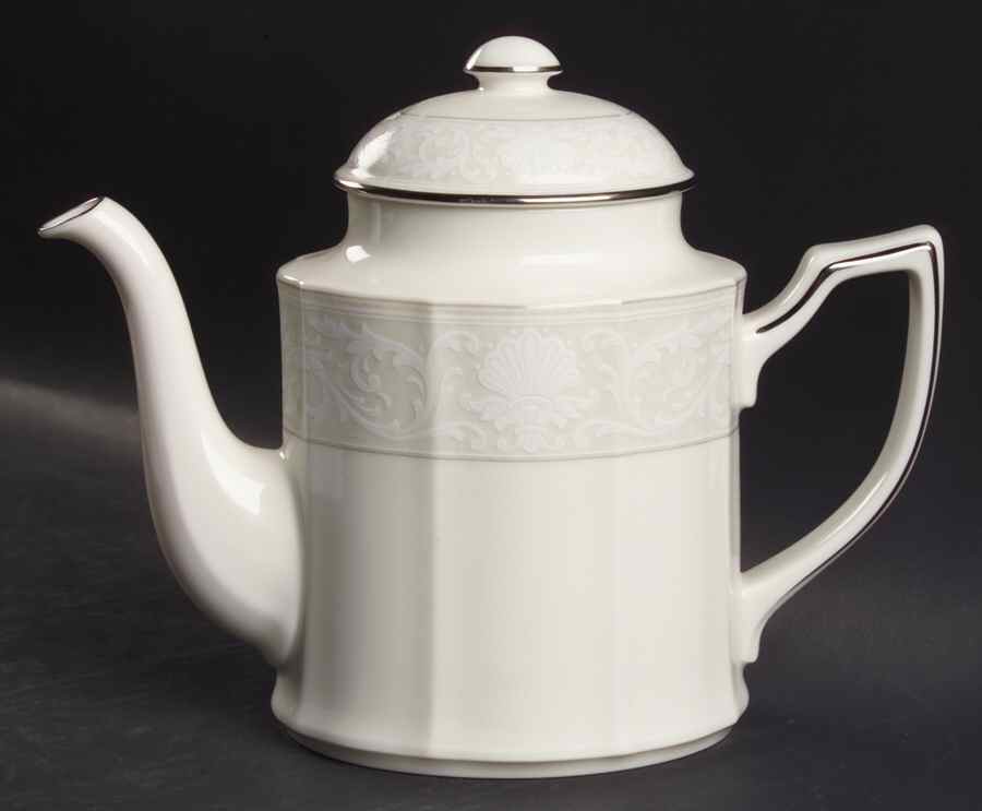 Imperial Lace Tea/Coffee Pot & Lid by Noritake-1