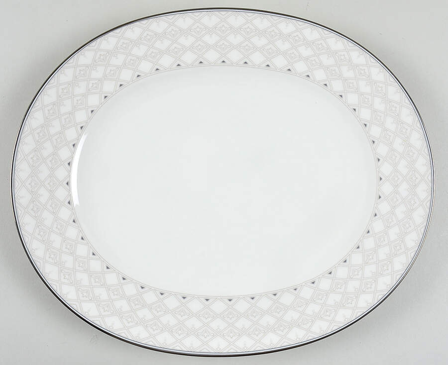 Palero 13" Oval Serving Platter by Noritake-1