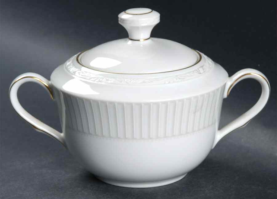 Sheridan Gold Sugar Bowl & Lid by Noritake-1