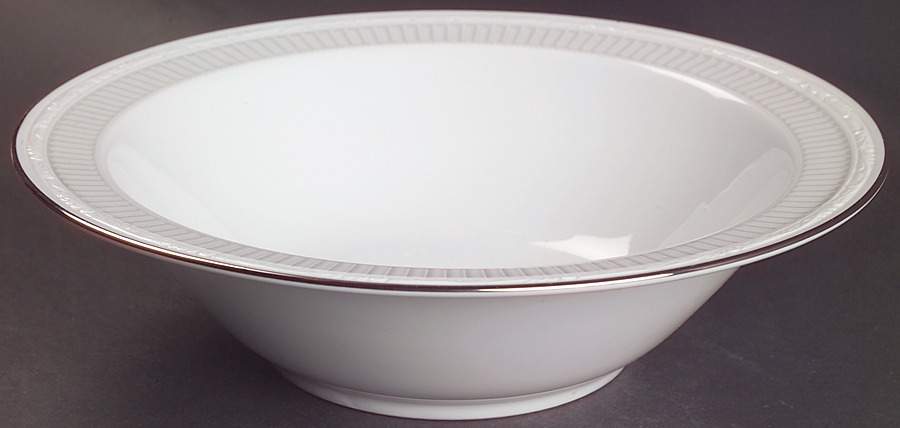Sheridan Platinum 9" Round Vegetable Bowl by Noritake-1