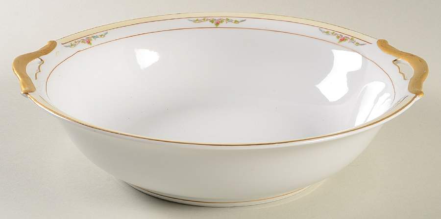 Roseleigh 10" Round Vegetable Bowl by Noritake-1